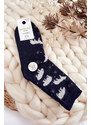 Kesi Dámské Vlněné Ponožky V Polar Bear námořnická modrá