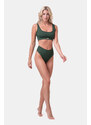 Nebbia Miami sporty bikini - vrchní díl 554 dark green S