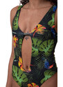 Nebbia High-energy monokini 560 jungle green S