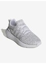 Světle šedé dětské žíhané tenisky adidas Performance Swift RUN 22 - Kluci