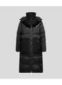 KABÁT KARL LAGERFELD LONG DOWN COAT W/ MONOGRAM