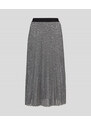 SUKNĚ KARL LAGERFELD SEQUIN PLEATED SKIRT