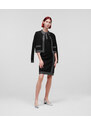 SUKNĚ KARL LAGERFELD RHINESTONE KNIT SKIRT