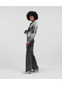 OVERAL KARL LAGERFELD IRIDESCENT EVENING JUMPSUIT