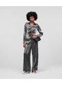 OVERAL KARL LAGERFELD IRIDESCENT EVENING JUMPSUIT