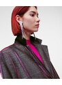 KABÁT KARL LAGERFELD IRIDESCENT TAILORED COAT