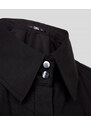 KOŠILE KARL LAGERFELD HUN'S PICK RUFFLE POPLIN SHIRT