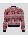 SVETR KARL LAGERFELD BOUCLE KNIT CARDIGAN