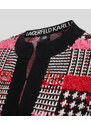 SVETR KARL LAGERFELD BOUCLE KNIT CARDIGAN