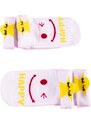 Set of 2 pairs of children's socks Shelvt white star Happy