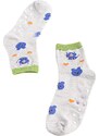 Non-slip Children's Socks Shelvt Gray Bears