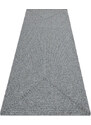 NORTHRUGS - Hanse Home koberce Kusový koberec Braided 105551 Light Grey – na ven i na doma - 80x150 cm