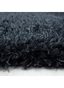 Ayyildiz koberce Kusový koberec Brilliant Shaggy 4200 Black kruh - 120x120 (průměr) kruh cm
