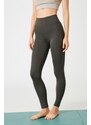 Koton Women's High Waist Sports Leggings 3wak40035nk