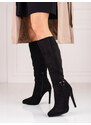 Women's boots on a black Shelovet heel