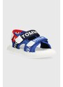 Dětské sandály Tommy Hilfiger tmavomodrá barva