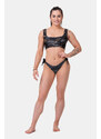 Nebbia Bikini Active Black - vrchní díl 554 volcanic black S