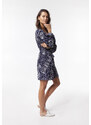 Benedict Harper Woman's Dress Allison Floral Navy Blue