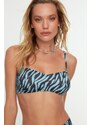 Trendyol Zebra Patterned Bikini Tops