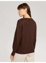 Hnědý dámský svetr s copánky Tom Tailor - Dámské