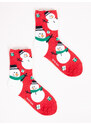 Yoclub Kids's Children's Christmas 3Pack Socks SKA-X011U-AA00