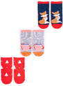 Yoclub Kids's Children's Christmas 3Pack Socks SKA-X012G-AA00