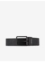 Černý pánský kožený pásek Armani Exchange - Pánské