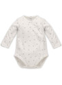 Pinokio Kids's Hello Buttoned Longsleeve Bodysuit