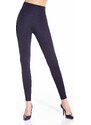 Bas Bleu Women's leggings LIVIA with Push-Up & Taille effect and wide belt