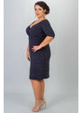 Dámské šaty Karko Karko_Dress_U634_Navy_Blue