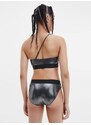 Černý dámský metalický vrchní díl plavek Calvin Klein Underwear - Dámské