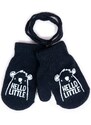 Yoclub Kids's Gloves RED-0116C-AA1A-003