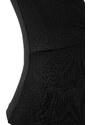 Trendyol Black Slim Barbell Elastic Knitted Blouse