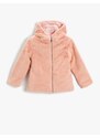 Koton Plush Coat, Hoodie