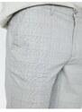 Koton Men's Black Normal Waist Pocket Detailed Slim Cut Trousers