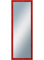 DANTIK - Zarámované zrcadlo - rozměr s rámem cca 50x140 cm z lišty RETRO červená (2534)