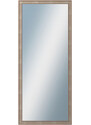 DANTIK - Zarámované zrcadlo - rozměr s rámem cca 60x140 cm z lišty TOOTH malá stříbrná (3162)