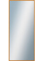 DANTIK - Zarámované zrcadlo - rozměr s rámem cca 60x140 cm z lišty Hliník oranžová | P269-217 (7269217)