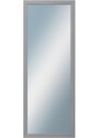 DANTIK - Zarámované zrcadlo - rozměr s rámem cca 60x160 cm z lišty STEP šedá (3019)