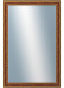 DANTIK - Zarámované zrcadlo - rozměr s rámem cca 80x120 cm z lišty HRAD červená (3006)