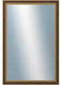 DANTIK - Zarámované zrcadlo - rozměr s rámem cca 80x120 cm z lišty ZVRATNÁ červenozlatá plast (3069)