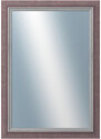 DANTIK - Zarámované zrcadlo - rozměr s rámem cca 50x70 cm z lišty AMALFI fialová (3117)