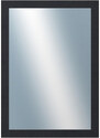 DANTIK - Zarámované zrcadlo - rozměr s rámem cca 50x70 cm z lišty 4020 černá (2769)