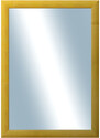 DANTIK - Zarámované zrcadlo - rozměr s rámem cca 50x70 cm z lišty LEDVINKA žlutá (1439)