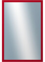 DANTIK - Zarámované zrcadlo - rozměr s rámem cca 40x60 cm z lišty PERLA červená lesklá vysoká (2878)