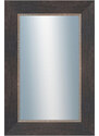 DANTIK - Zarámované zrcadlo - rozměr s rámem cca 40x60 cm z lišty TOMAS černá velká (3031)