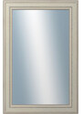 DANTIK - Zarámované zrcadlo - rozměr s rámem cca 40x60 cm z lišty STEP bílá (3018)