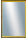 DANTIK - Zarámované zrcadlo - rozměr s rámem cca 40x60 cm z lišty Inclinata colori žlutá (3137)