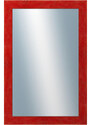 DANTIK - Zarámované zrcadlo - rozměr s rámem cca 40x60 cm z lišty RETRO červená (2534)
