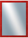 DANTIK - Zarámované zrcadlo - rozměr s rámem cca 60x80 cm z lišty RETRO červená (2534)